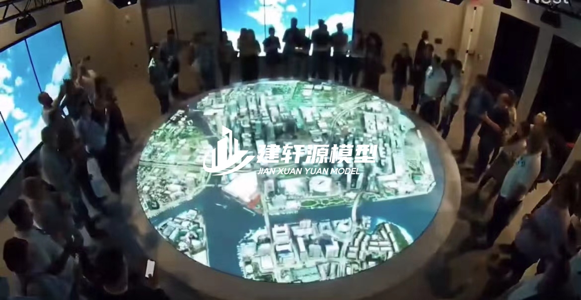 梨树投影沙盘模型定制