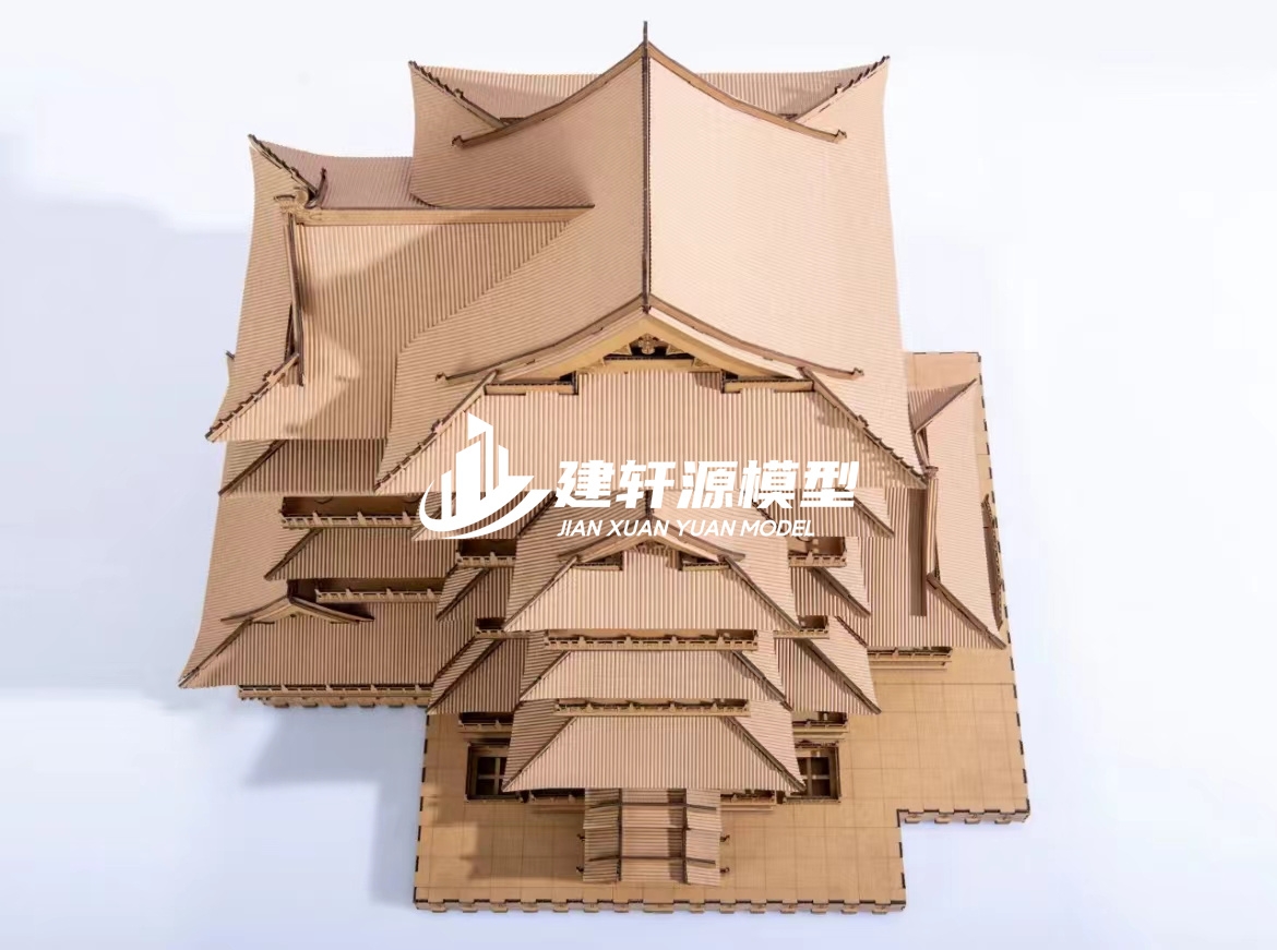 梨树木质模型制作